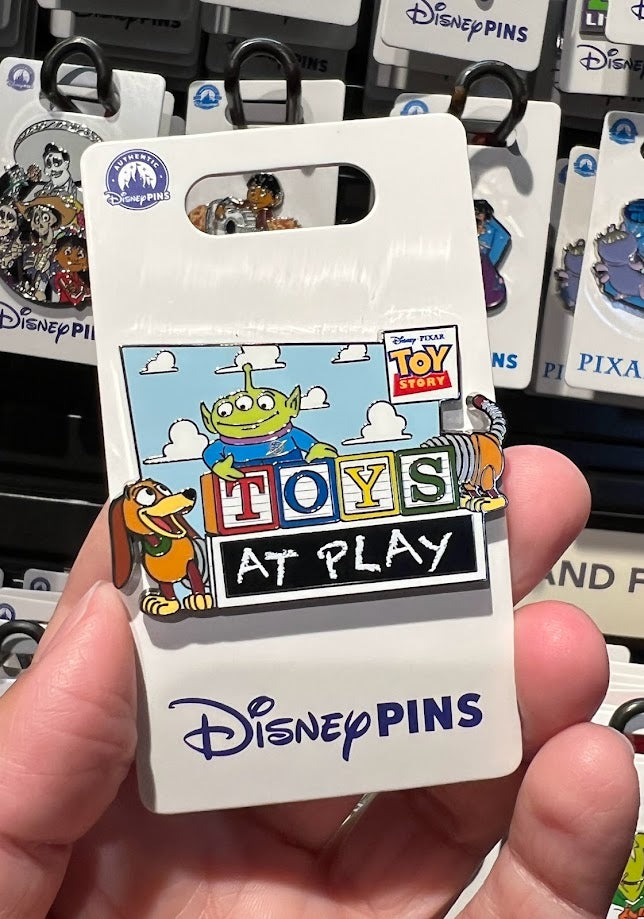 Slinky Dog & Alien Toys at Play Toy Story Disney Pin