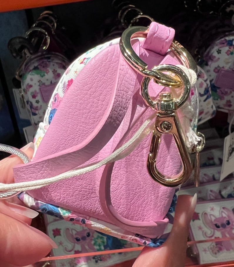 Stitch & Angel Mini Loungefly Bag Charm Keychain