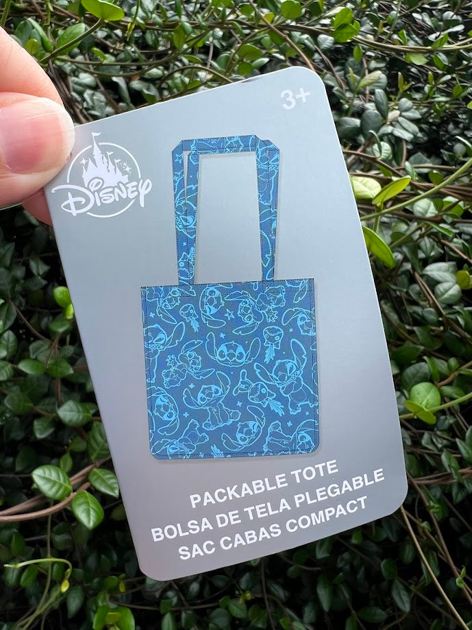 Stitch Disney Packable Tote