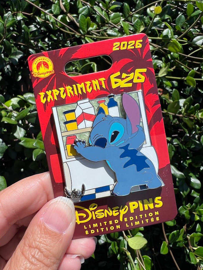 Stitch at the Fridge 626 Day 2026 Limited Edition Disney Pin