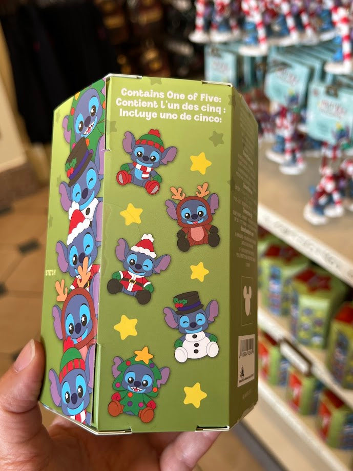 Stitchmas Series Disney Wishables Shimmer Mystery Plush