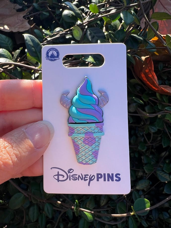 Sulley Ice Cream Cone Disney Pin
