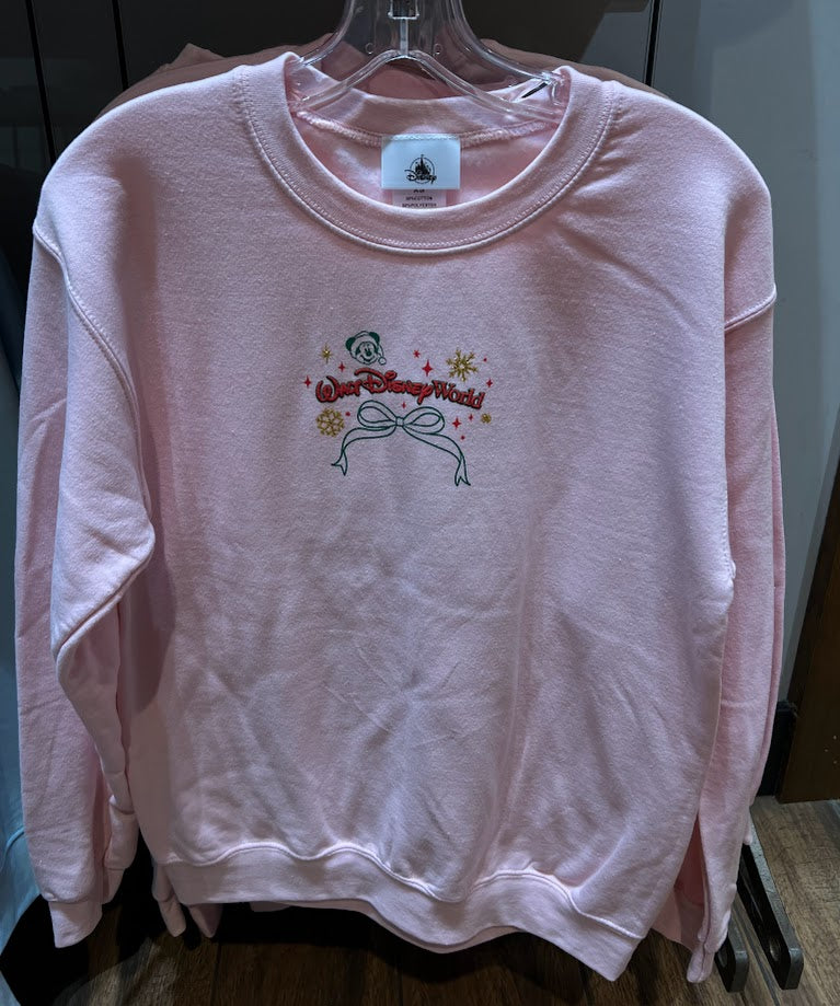 The Sweetest Time of the Year Walt Disney World Adult Christmas Sweatshirt
