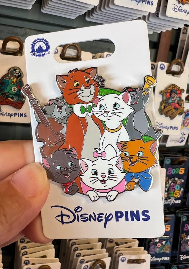 The Aristocats Characters Disney Pin