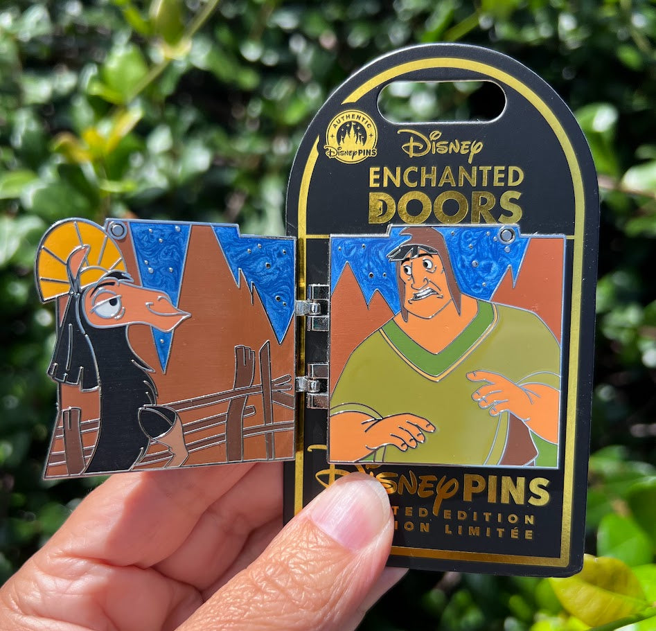 The Emperor's New Groove Enchanted Doors Limited Edition Disney Pin