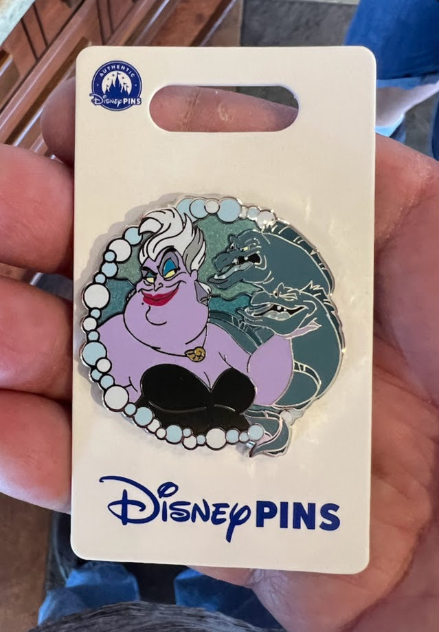 Ursula Flotsam & Jetsam The Little Mermaid Disney Pin