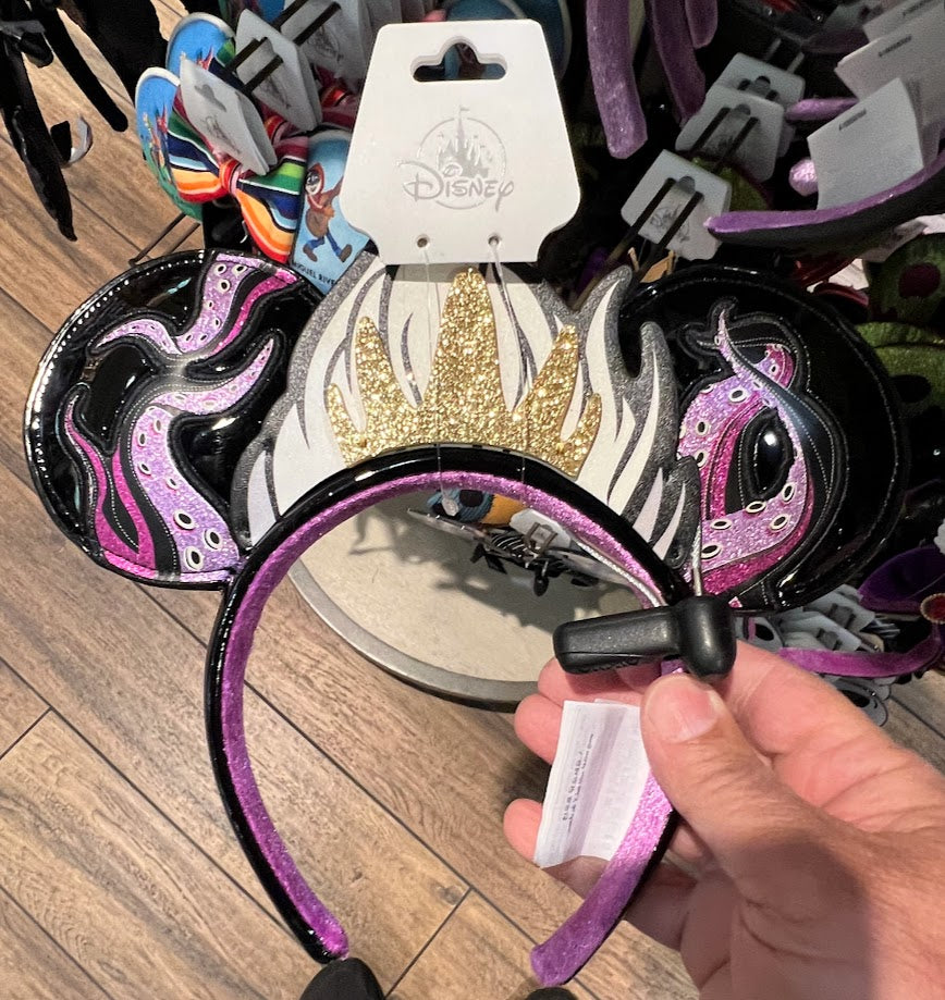 Ursula Minnie Mouse Ears Headband