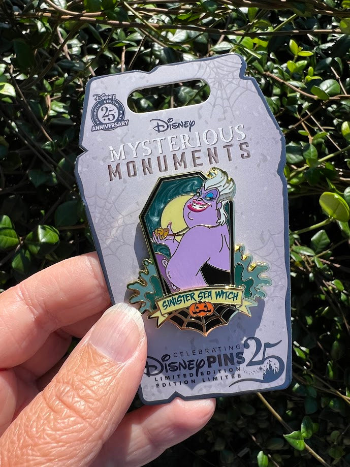 Ursula Mysterious Monuments Limited Edition Disney Pin