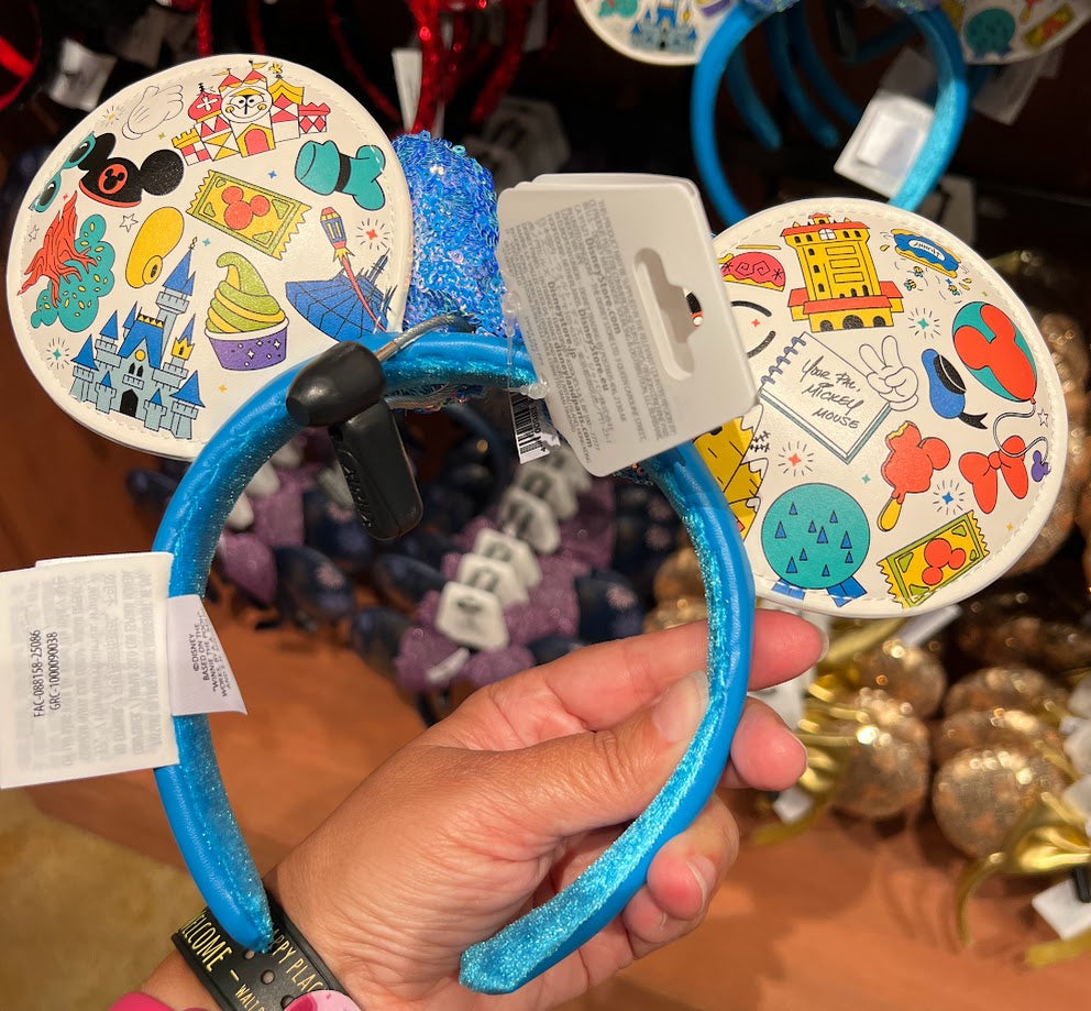 Walt Disney World Icons Minnie Mouse Ears Headband