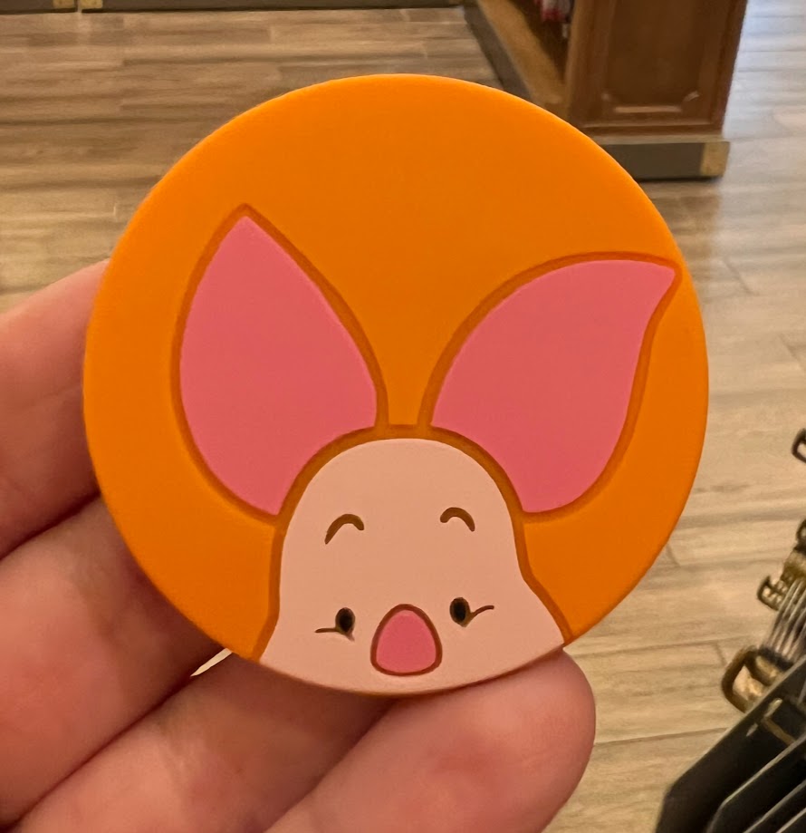 Winnie the Pooh & Piglet Double Sided Magnet
