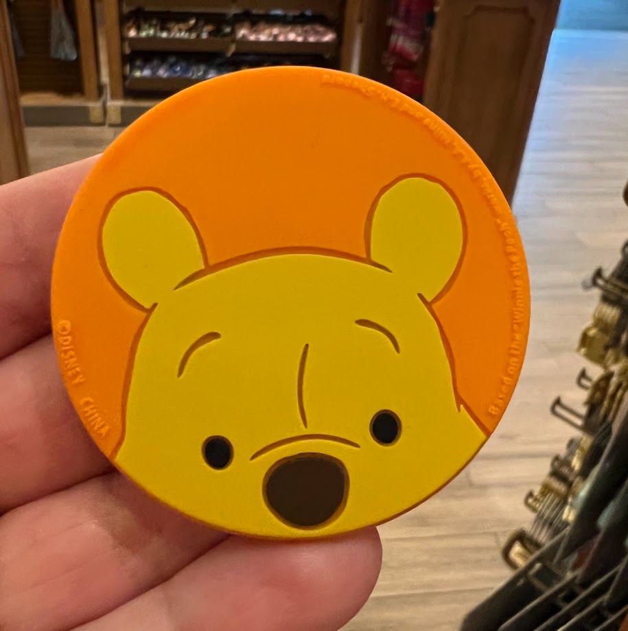 Winnie the Pooh & Piglet Double Sided Magnet