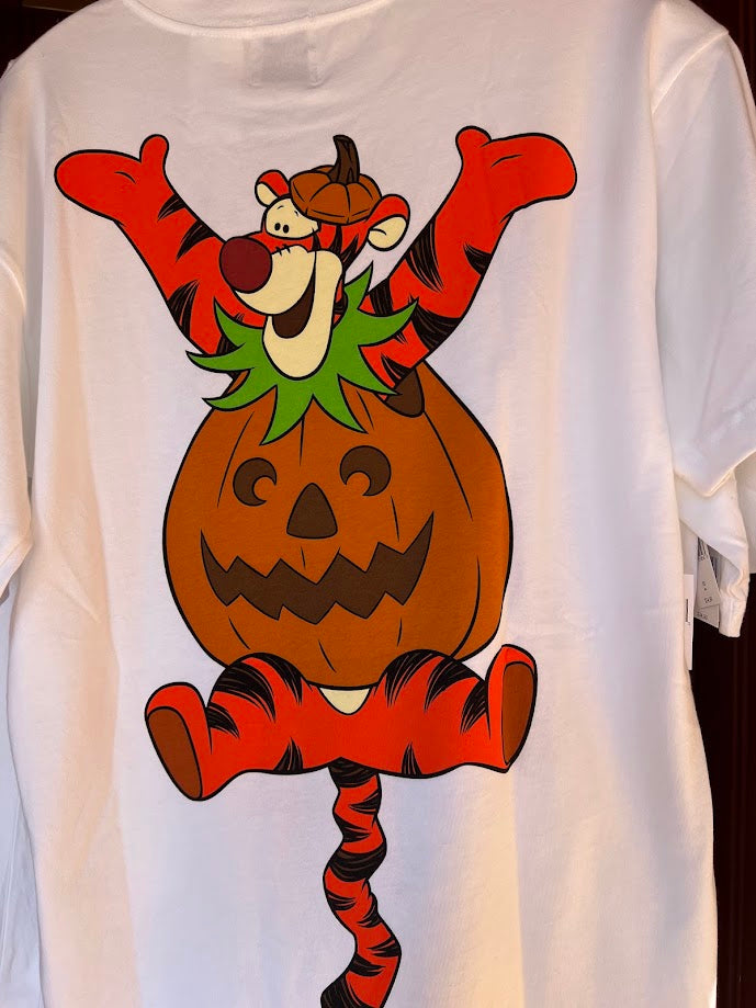 Winnie the Pooh & Tigger Halloween Adult T-Shirt