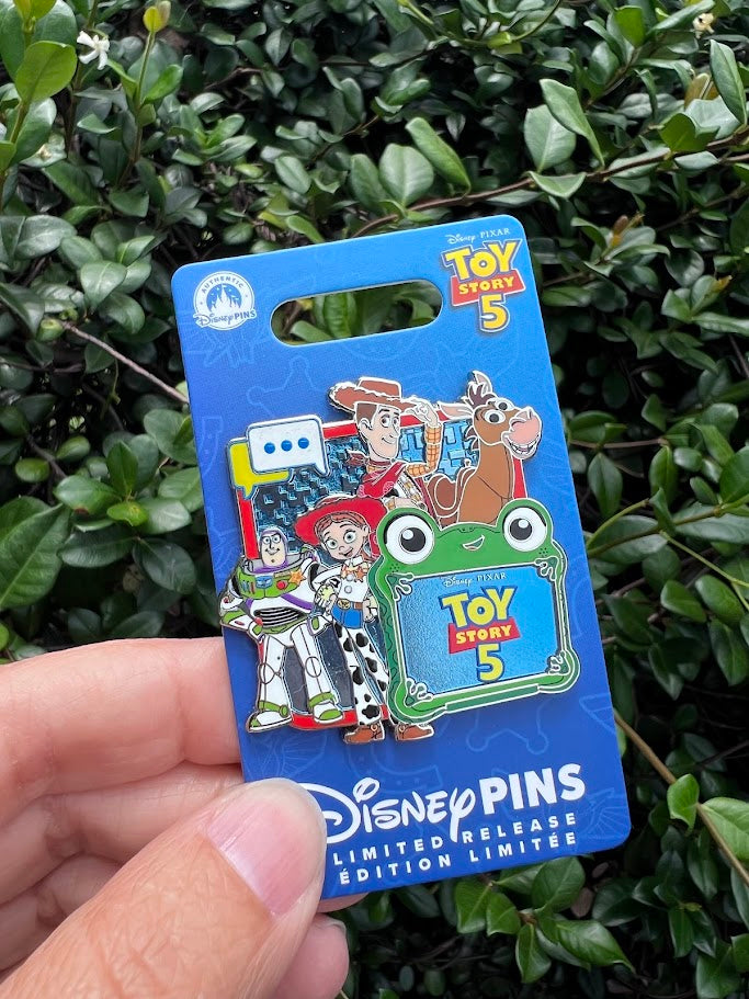 Buzz Jessie Woody & Bullseye Toy Story 5 Limited Release Disney Pin
