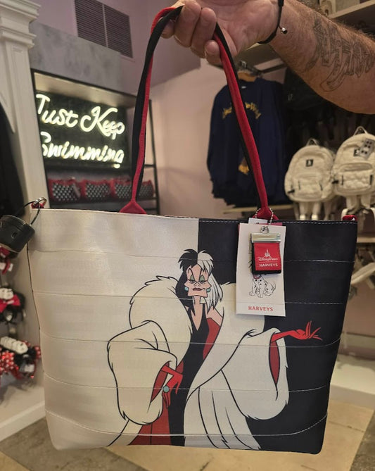 Cruella & Lucky 101 Dalmatians Harveys Tote