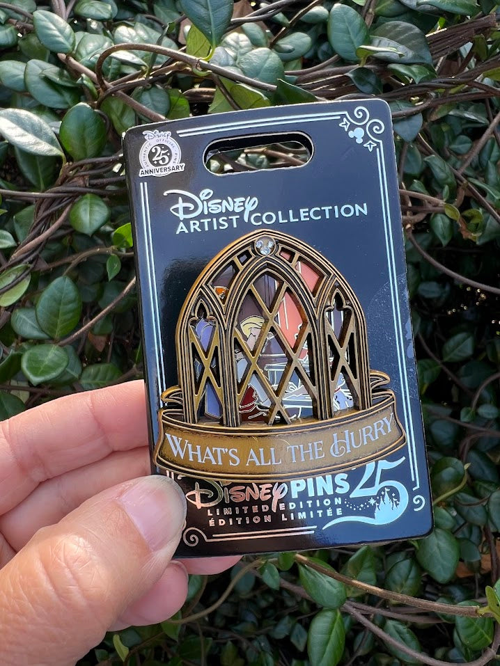 101 Dalmatians What's all the Hurry Artist Collection Limited Edition Disney Pin