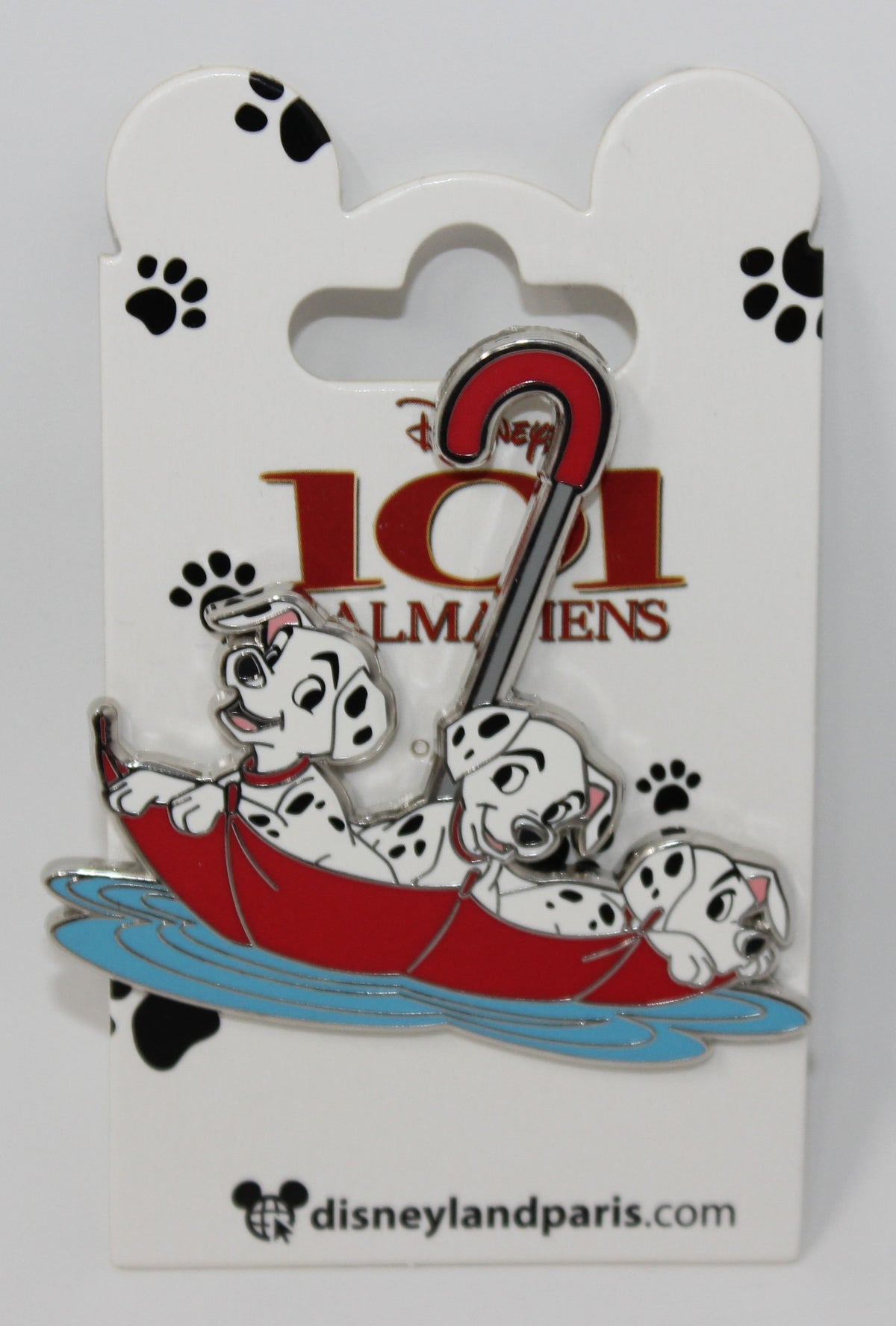 101 Dalmatians Puppies in an Umbrella Disneyland Paris Disney Pin