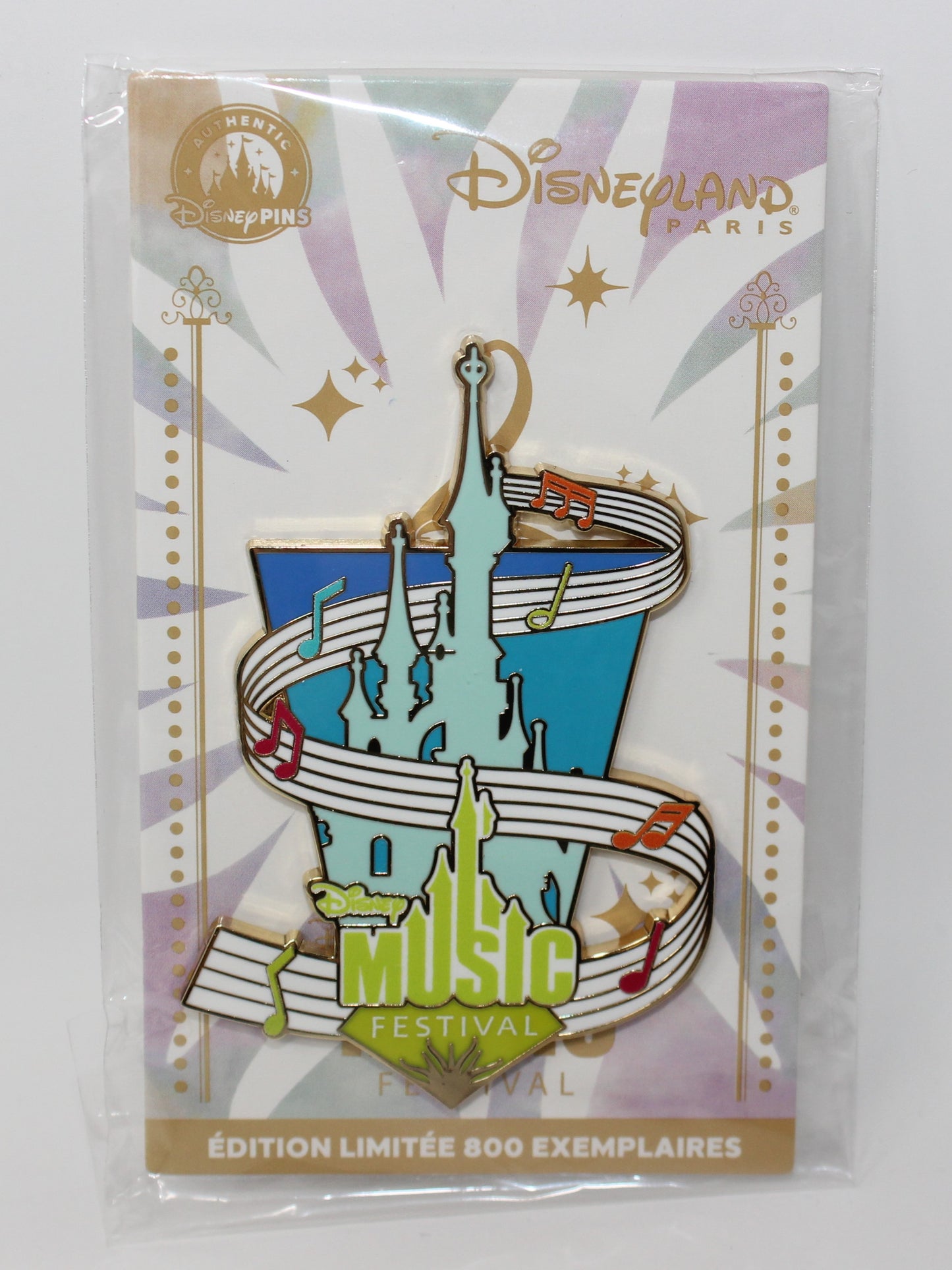 2025 Music Festival Logo Disneyland Paris Disney Pin