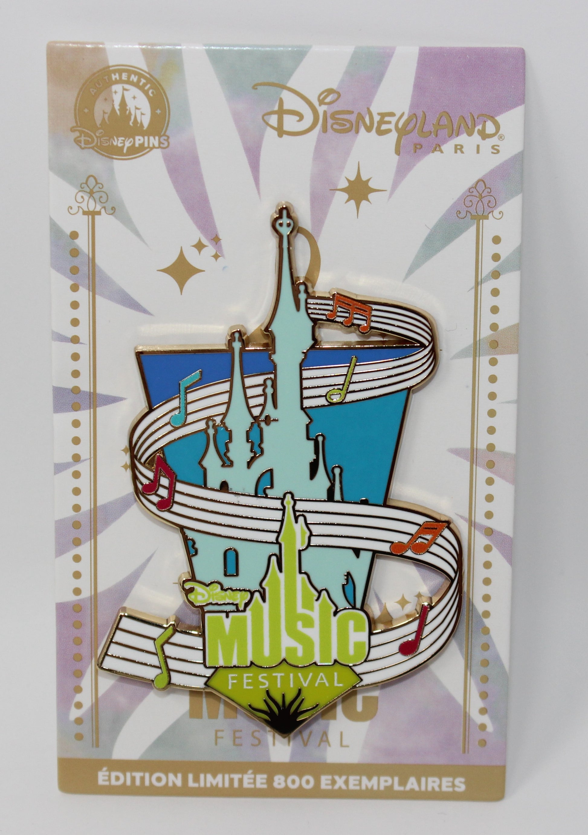 2025 Music Festival Logo Disneyland Paris Disney Pin