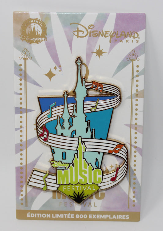 2025 Music Festival Logo Disneyland Paris Disney Pin