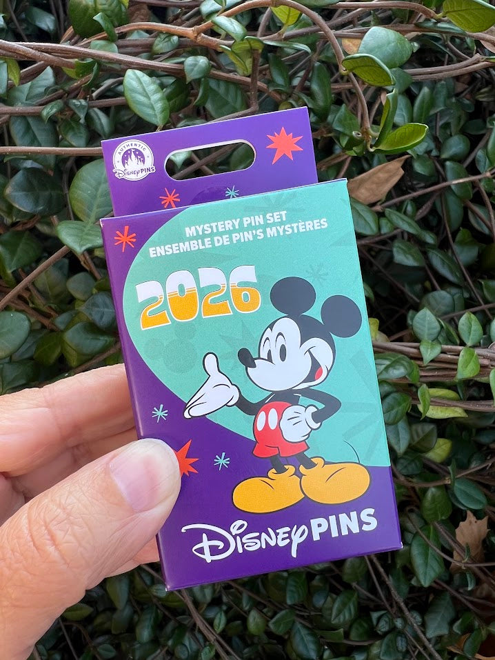 2026 Dated Mystery Disney Pin Pack โ Shopping the Parks