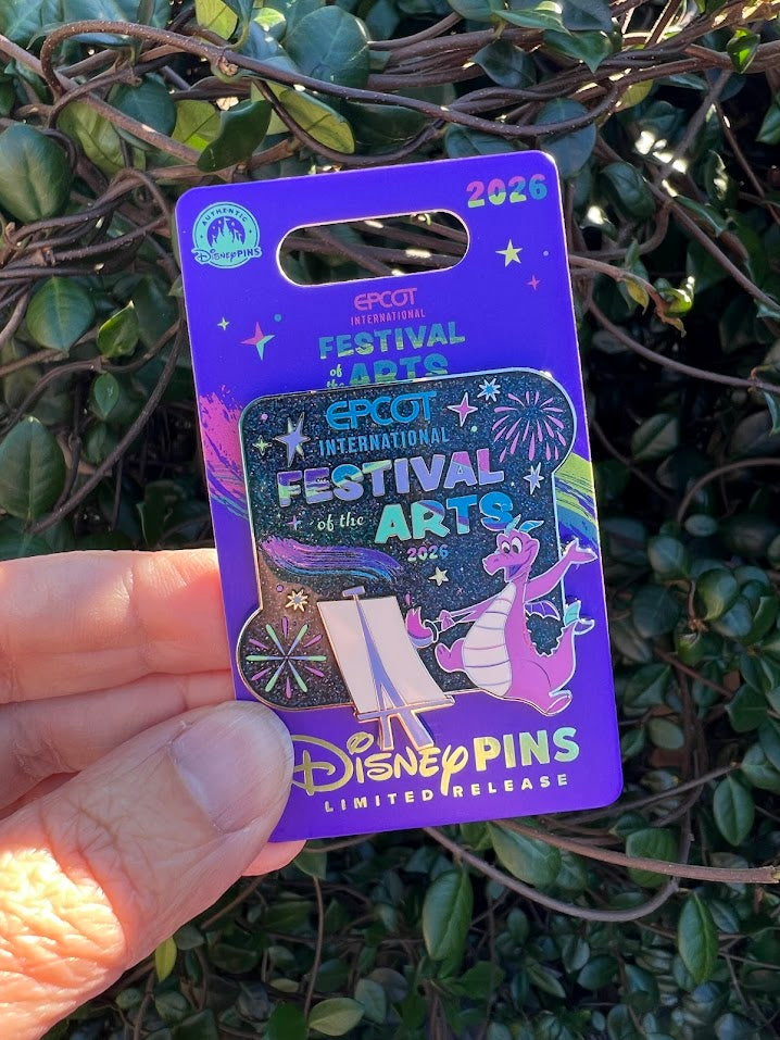 Figment 2026 Epcot Festival of the Arts Limited Release Disney Pin