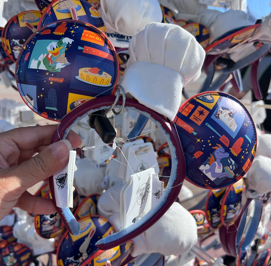 2026 Epcot Food & Wine Festival Minnie Mouse Ears Headband