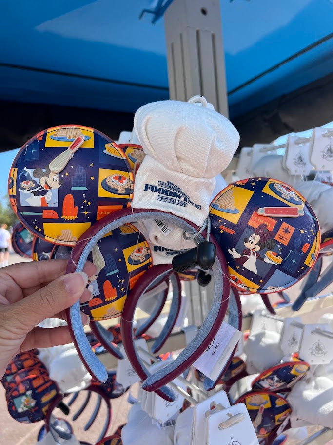 2026 Epcot Food & Wine Festival Minnie Mouse Ears Headband