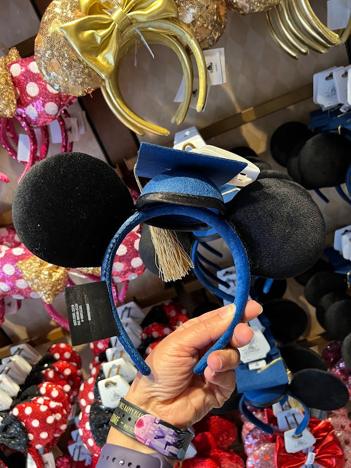 Class of 2026 Graduation Mickey Mouse Ears Headband