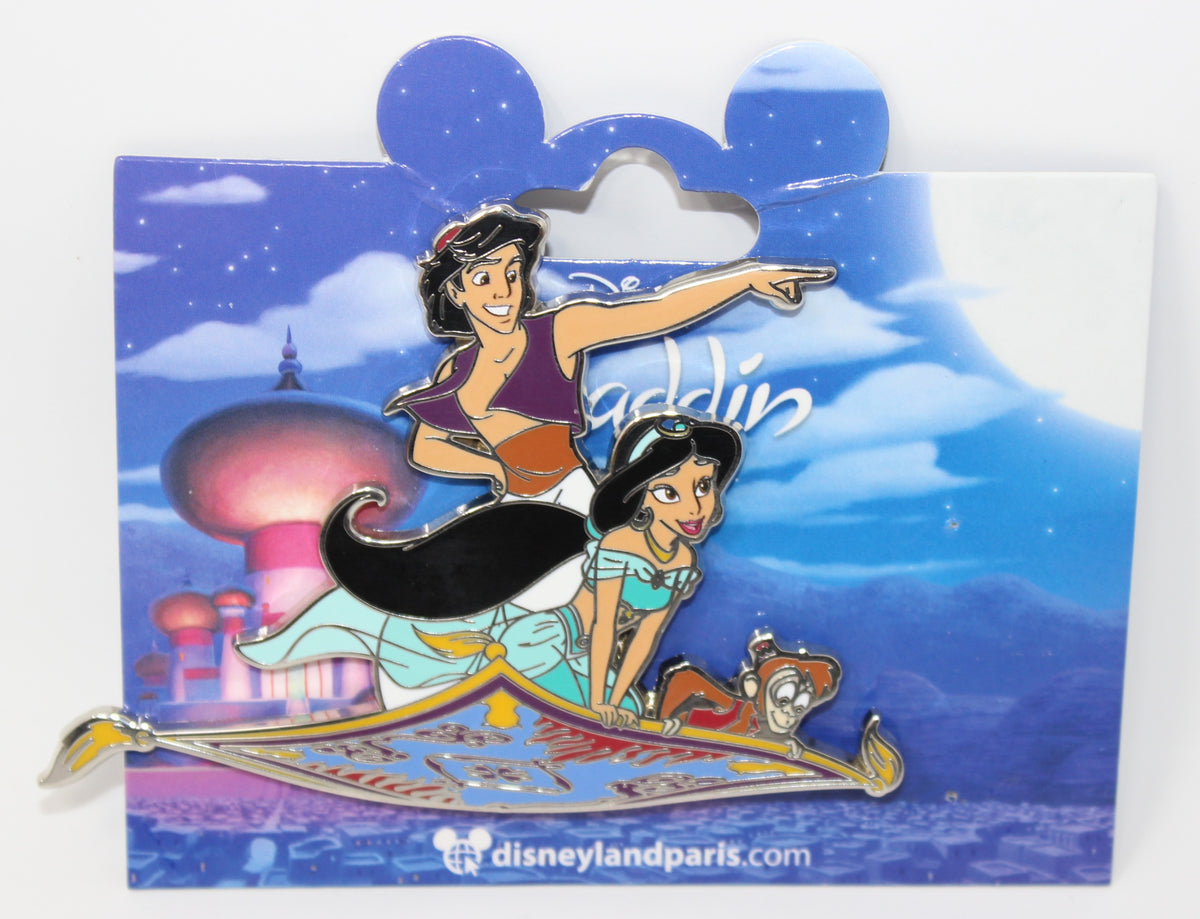 Aladdin & Jasmine Magic Carpet Ride Disneyland Paris Disney Pin
