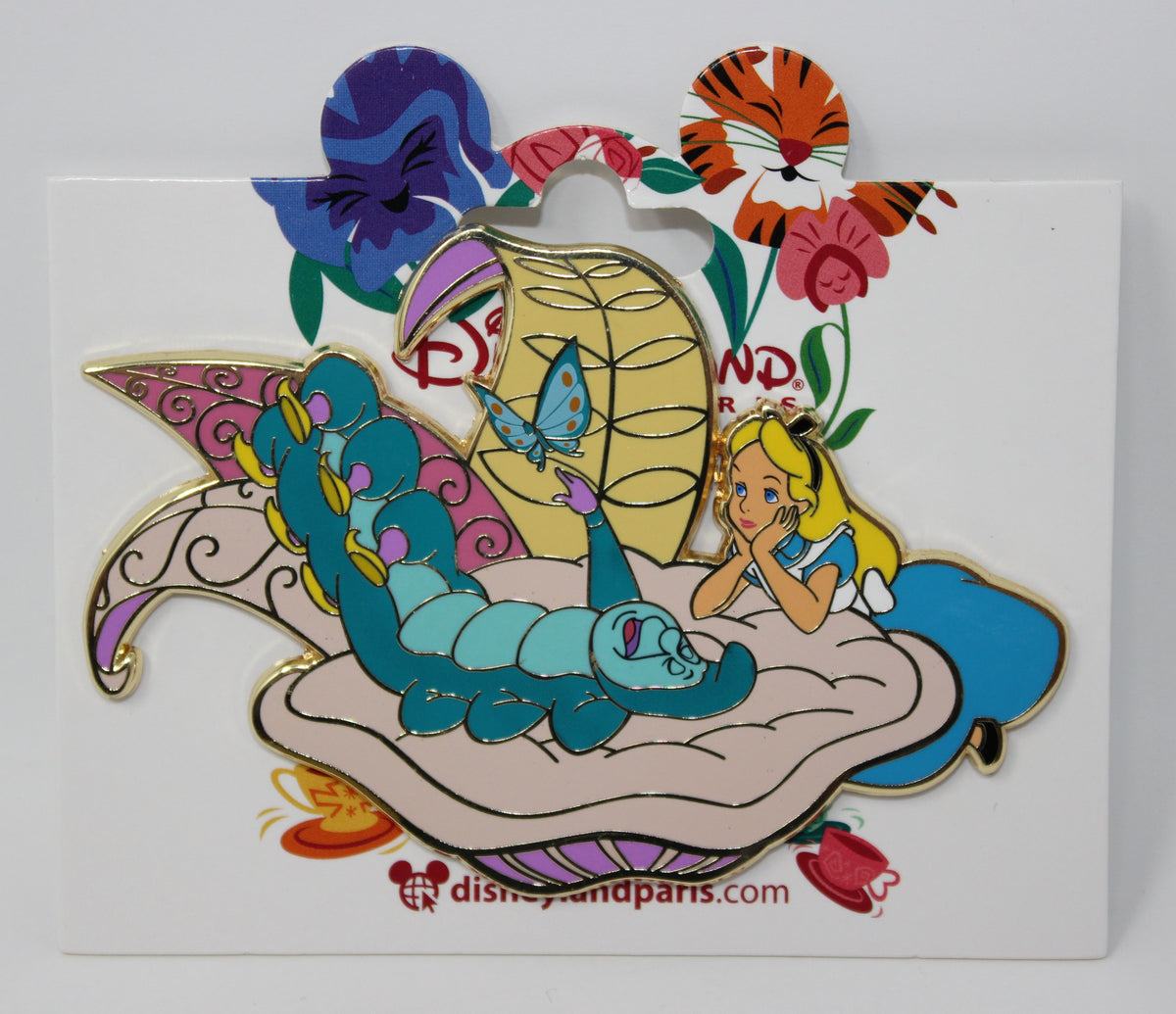 Alice & Caterpillar Alice in Wonderland Disneyland Paris Disney Pin