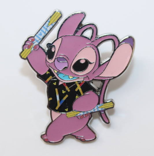 Angel Churros Stitch Attacks Snacks Mystery Disney Pin