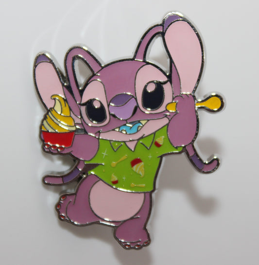 Angel Dole Whip Stitch Attacks Snacks Mystery Disney Pin