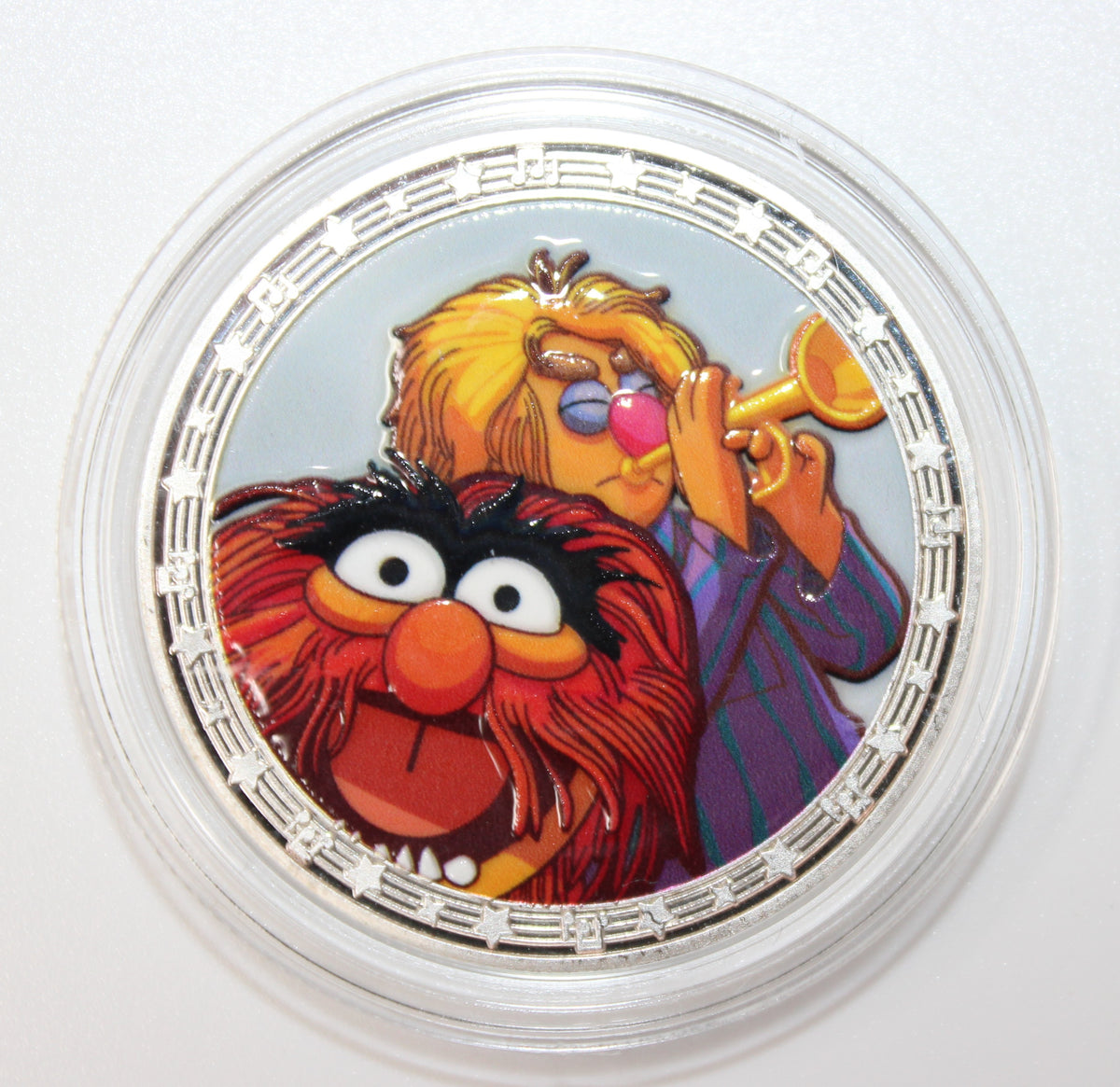 Animal & Lips Muppets Rock 'n' Rollercoaster Disney Medallion