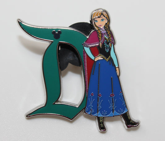 Anna Disneyland D 2025 Hidden Disney Wave A Pin