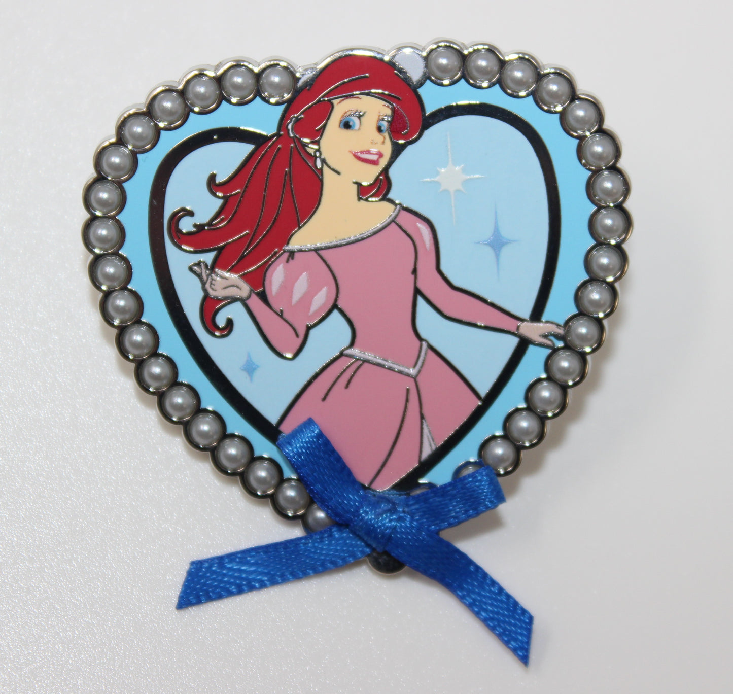Ariel Disney Princess Heart Portraits Mystery BoxLunch Pin