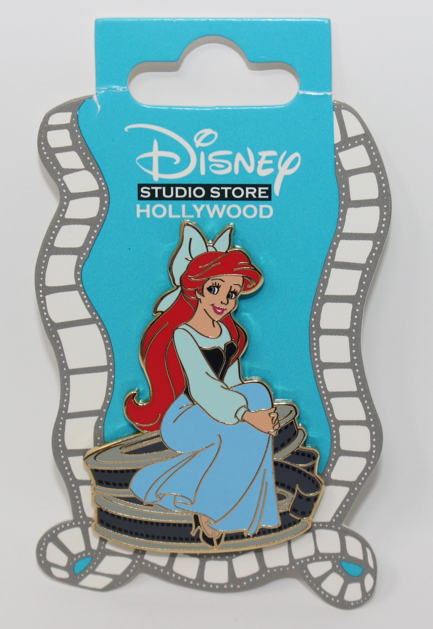 Ariel Sitting on Film Reels DSSH Disney Pin