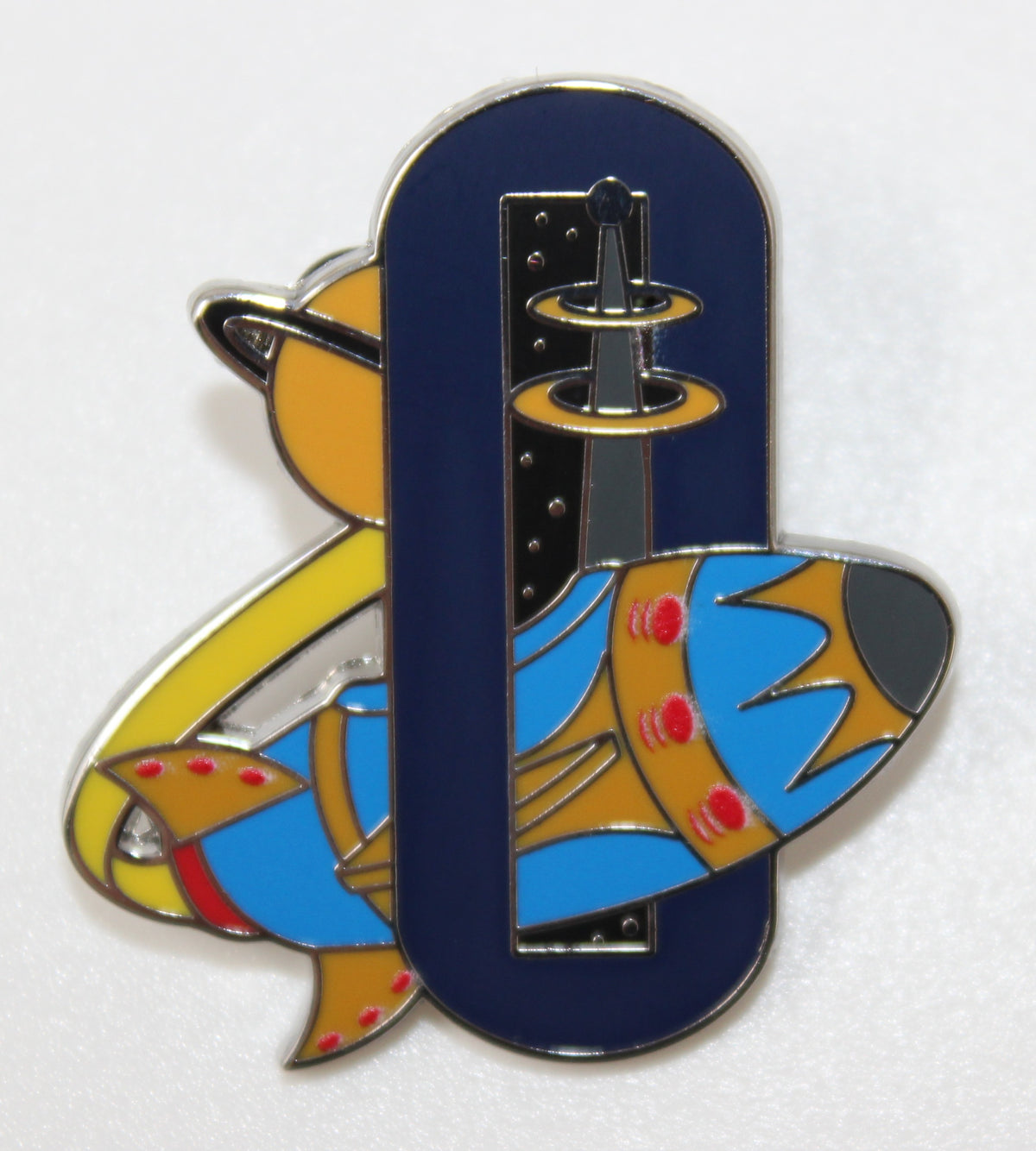 Astro Orbiter O Attraction Alphabet Mystery Disney Pin