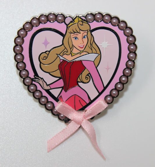 Aurora Disney Princess Heart Portraits Mystery BoxLunch Pin