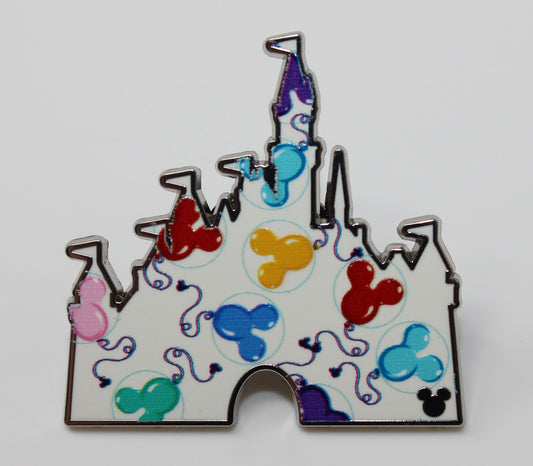 Balloons Castle Disneyland 2025 Hidden Disney Wave A Pin