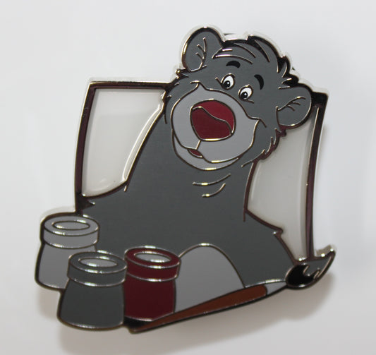 Baloo Brush of Magic Mystery Disney Pin