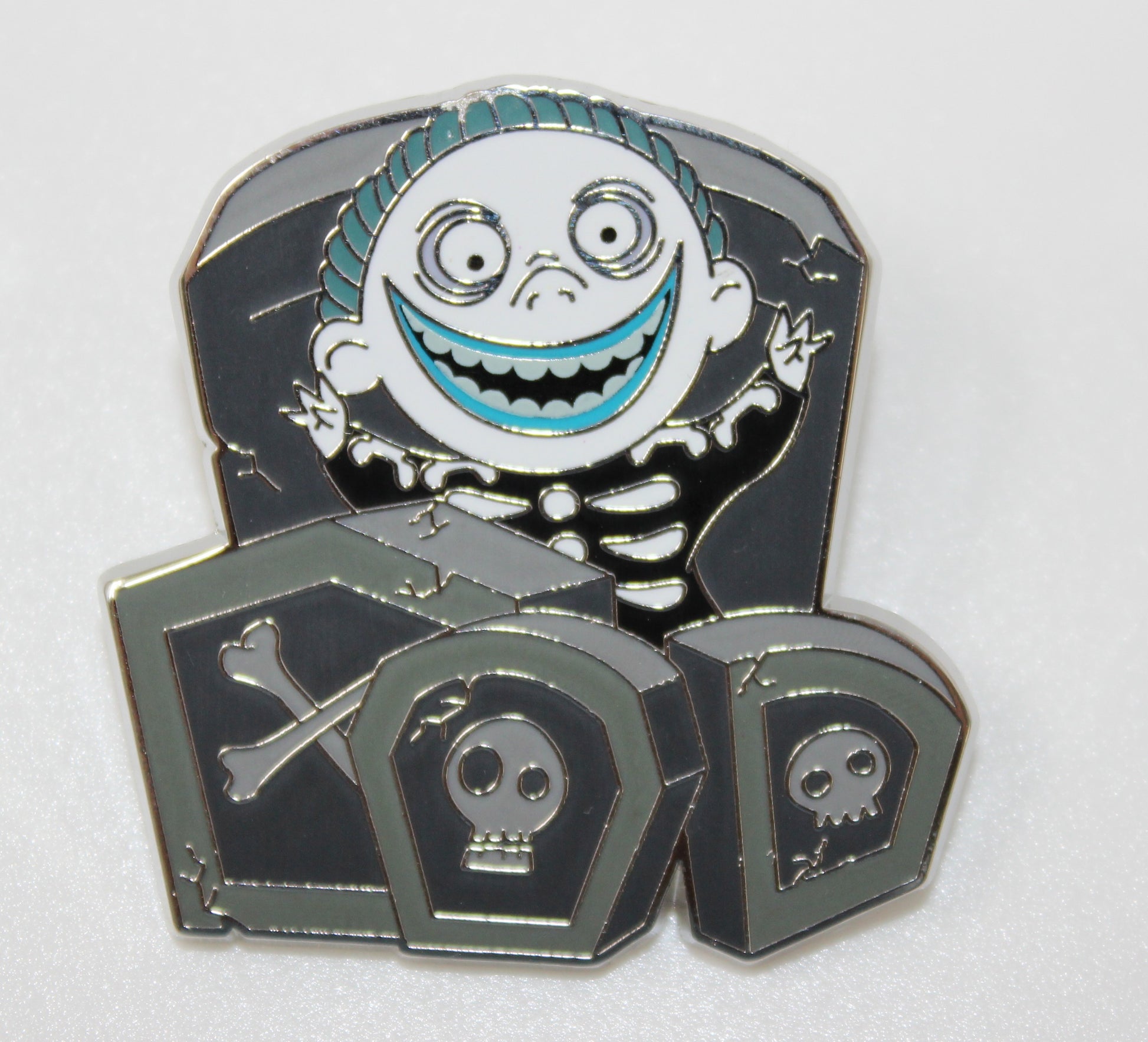 Barrel Nightmare Before Christmas Tombstones Mystery Disney Pin