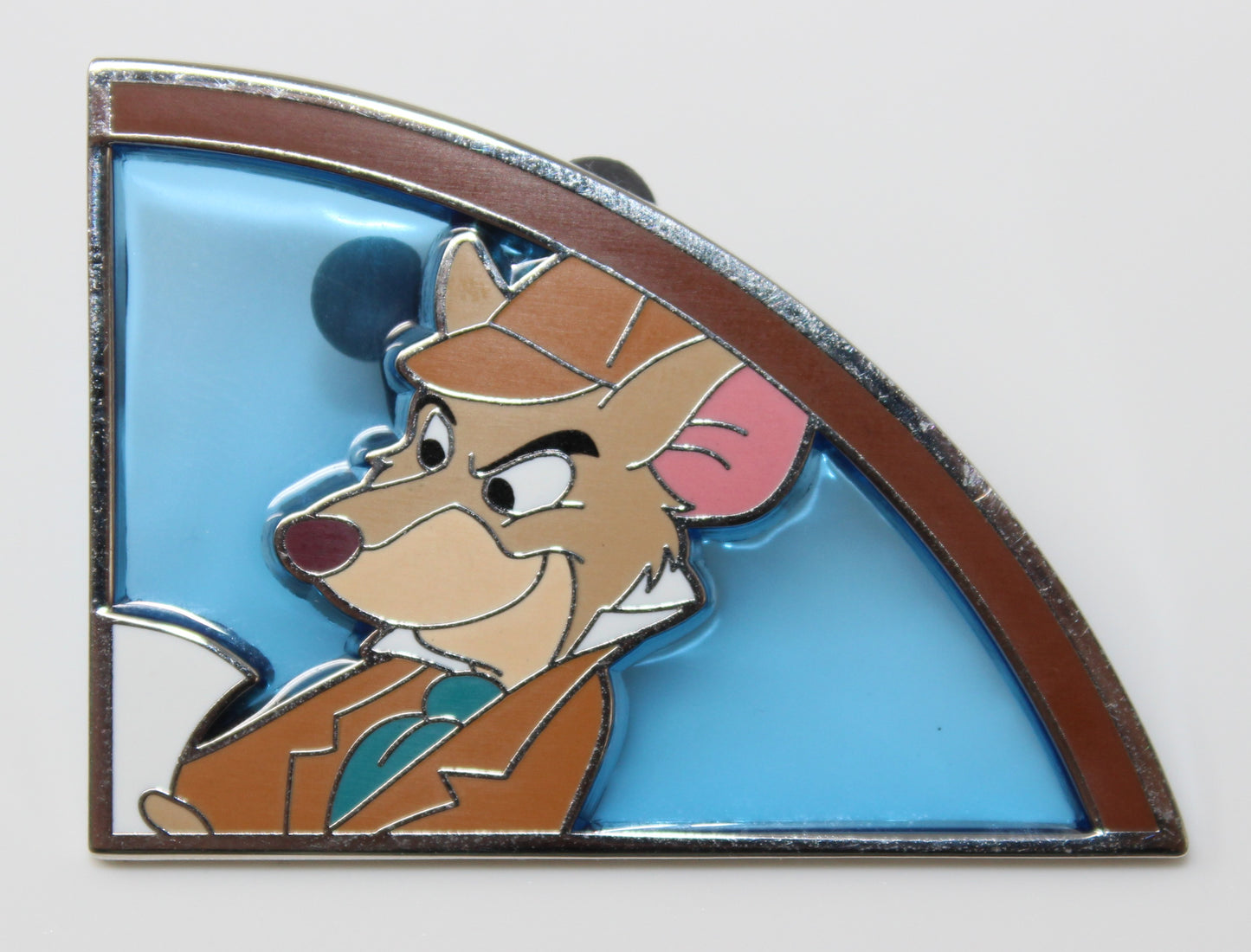 Basil Disneyland Daring Detectives Mystery Disney Pin