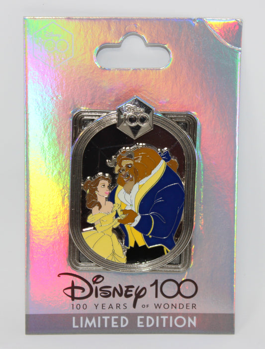 Beauty & the Beast Disney 100 Employee Center Limited Edition Disney Pin