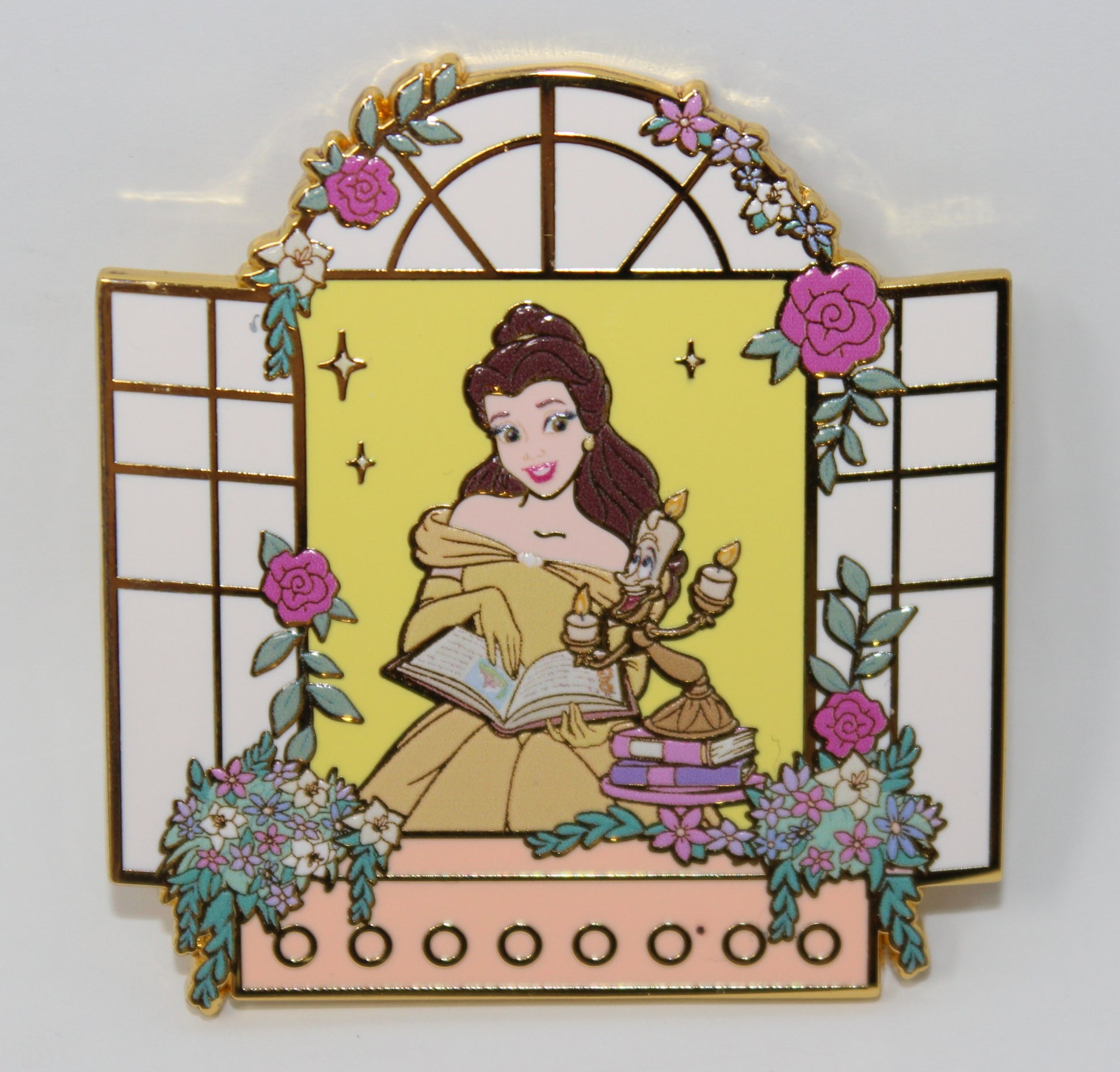 Belle Disney Princess Balcony Scene Mystery BoxLunch Pin