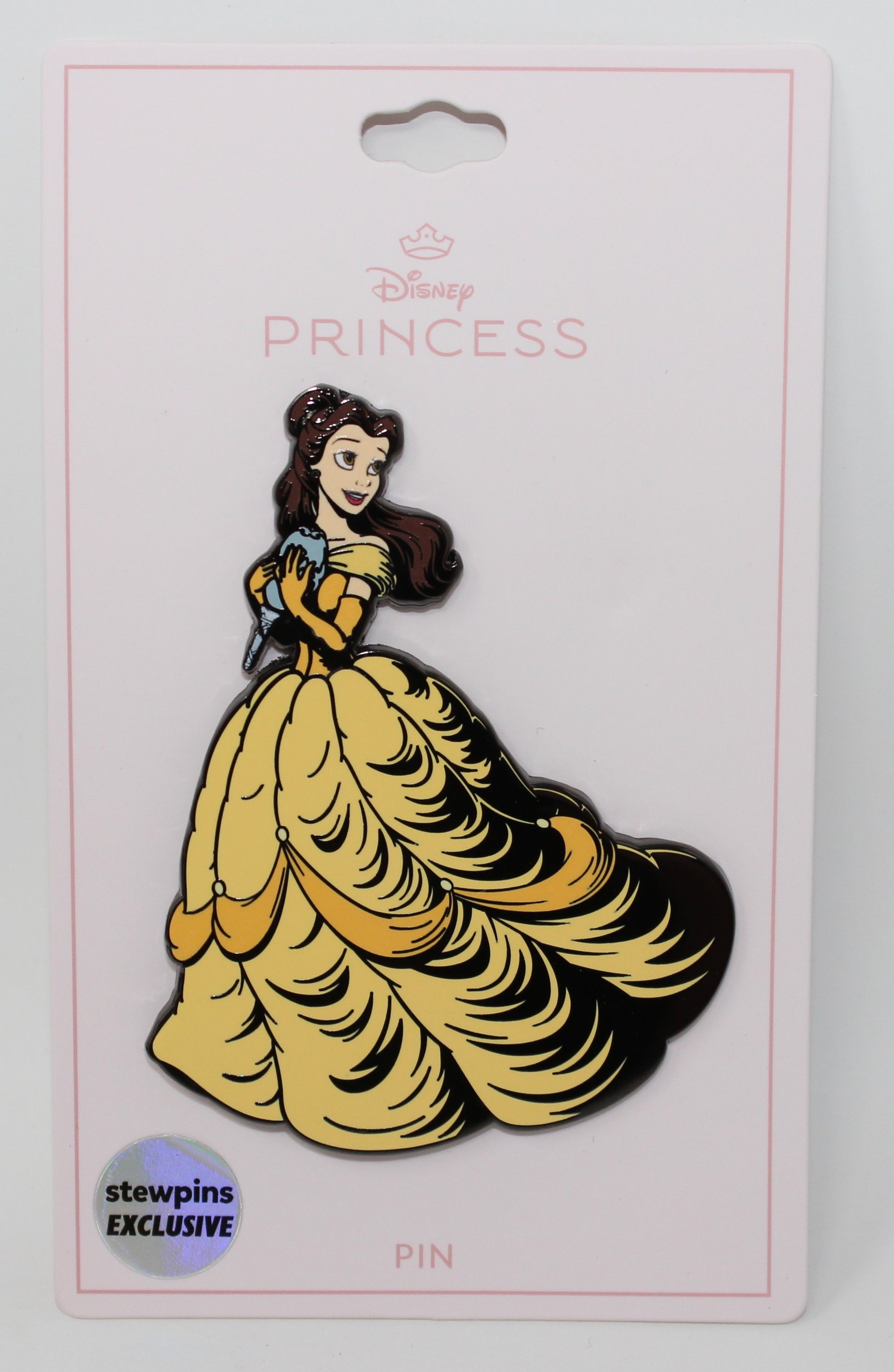 Belle Disney Princess StewPins Exclusive Royal Pop Pin