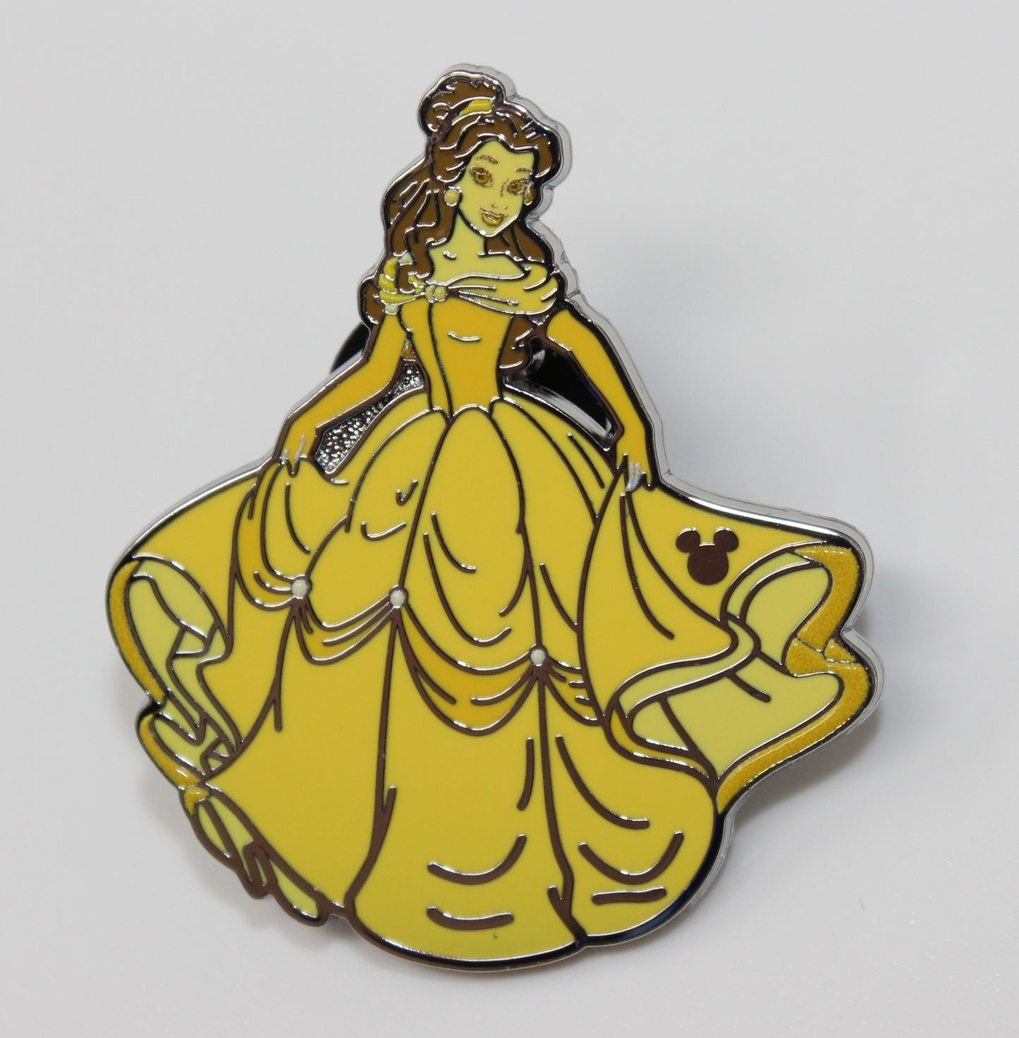 Belle Yellow Color Story Disneyland 2025 Hidden Disney Wave B Pin