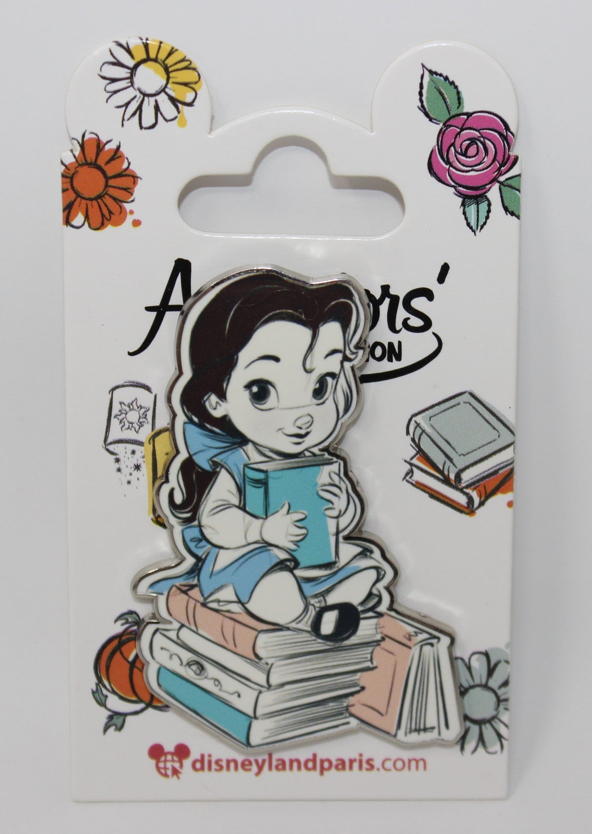 Belle with Books Animator's Collection Disneyland Paris Disney Pin