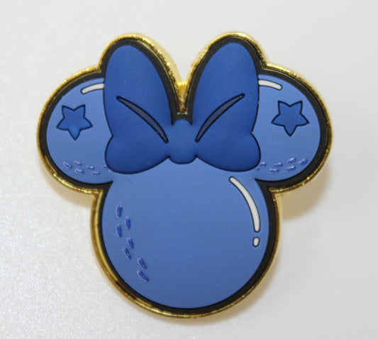 Blueberry Minnie Mouse Icon Fruit Silhouettes Mystery Loungefly Pin