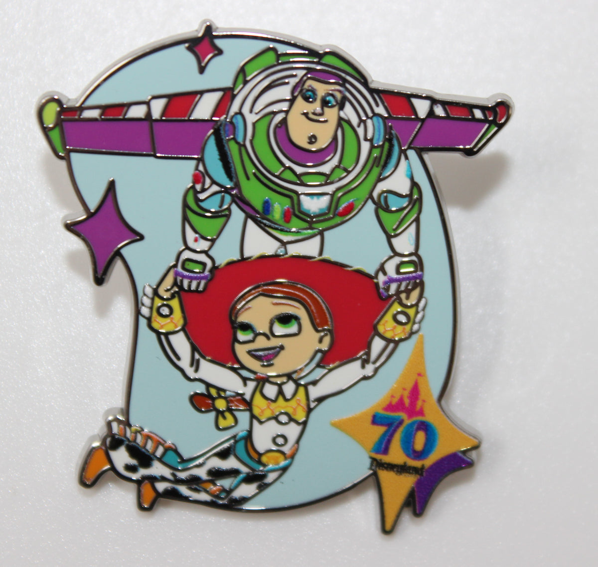 Buzz & Jessie Disneyland 70th Anniversary Mystery Disney Pin