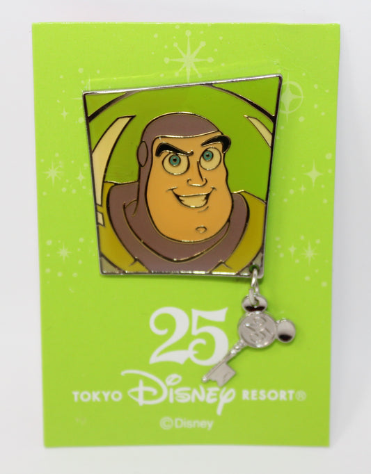 Buzz Lightyear Tokyo Disneyland 25th Anniversary Key Collection Disney Pin